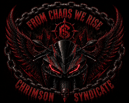Chrimson syndicate moto hoodie